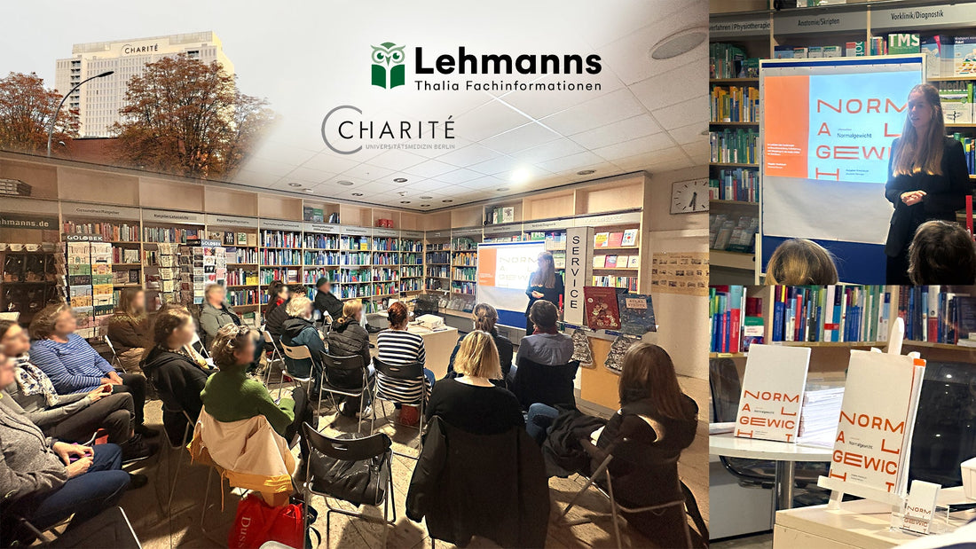 Mein Vortrag in der LEHMANNS MEDIA FACHBUCHHANDLUNG auf dem Charité-Campus in Berlin