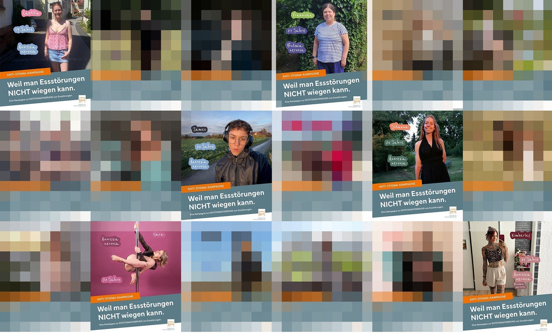 ANTI-STIGMA-KAMPAGNE "Weil man Essstörungen nicht wiegen kann"
