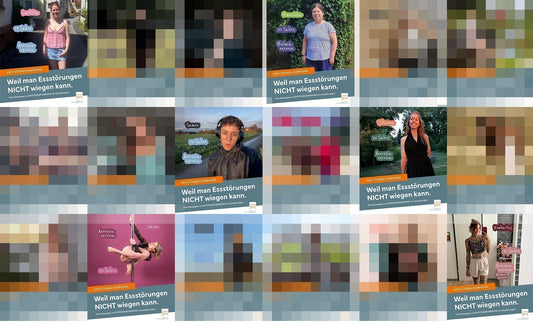 ANTI-STIGMA-KAMPAGNE "Weil man Essstörungen nicht wiegen kann"